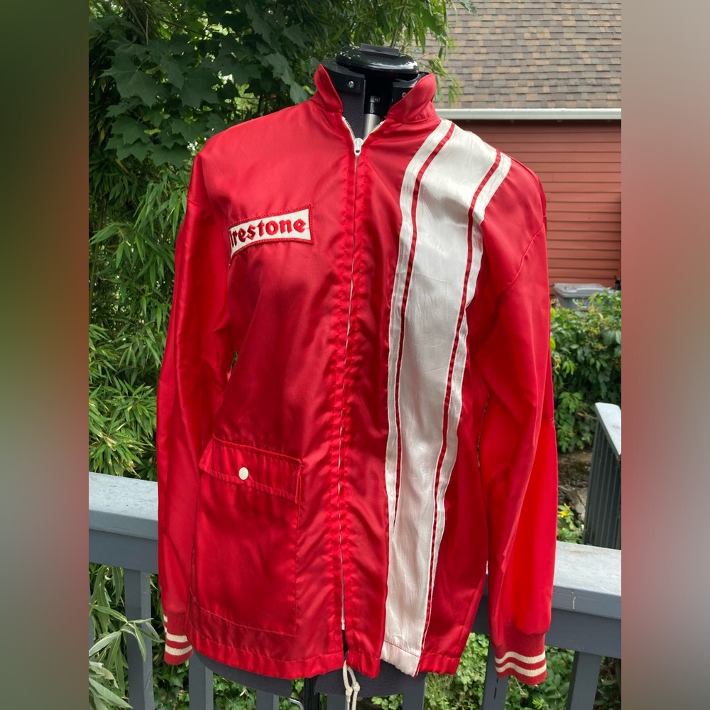 Firestone Red and White Jacket